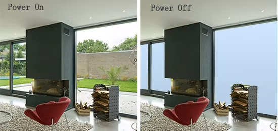 Smart Switchable Glass Laminated Dimming Glass Privacy-Protecting Glass for Office/House/Hotel