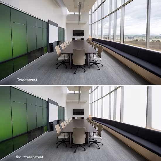 Smart Switchable Glass Laminated Dimming Glass Privacy-Protecting Glass for Office/House/Hotel